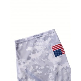 Men's #10 Camouflage American Football Jersey - V-Neck,, Loose Fit for Spring, Summer, Fall Sports & Casual Wear, Sizes S-XXXL