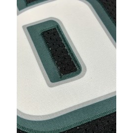 Men'S Black #20 Breathable Casual Football Shirt, Classic American Embroidered Football Shirt, Sports V-Neck Jersey Short Sleeved Training Shirt