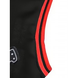Men's #13 Black Basketball Jersey - Breathable Embroidered 