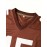 Men'S American Football Sweatshirt # 15 Brown Football Sweatshirt