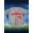 Men'S # 74 Baseball Jersey Sweatshirt Breathable V-neck Knitted Embroidered Polyester Sweatshirt